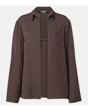 Jacquemus Top Notte - Marrone