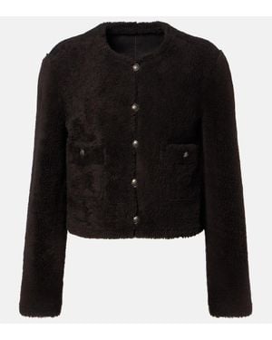Dorothee Schumacher Wendbare Cropped-Jacke Soft Touch Aus Leder - Schwarz