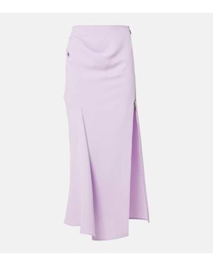 Maticevski Confidant Midi Skirt - Purple