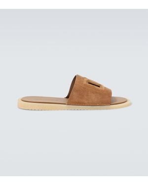 Dolce & Gabbana Sandali Dg - Marrone