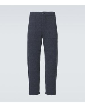 God's True Cashmere Pantaloni Regular - Blu