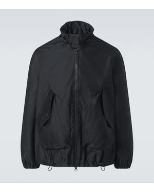 Simone Rocha Chaqueta Harrington De Saten Duquesa - Negro