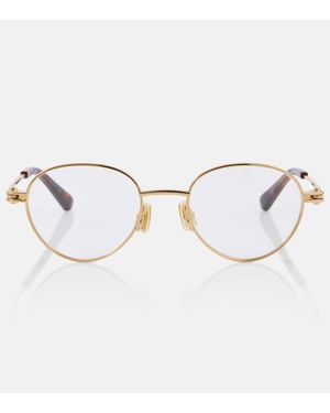 Bottega Veneta Occhiali Rotondi - Metallizzato