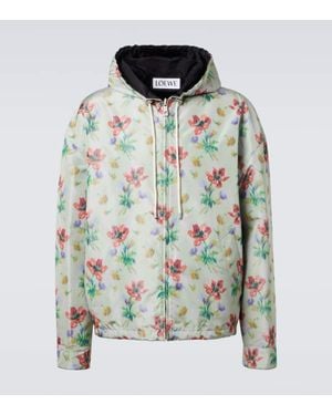 Loewe Floral Reversible Jacket - Green