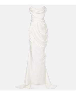Vivienne Westwood Bridal Vaida Satin Corset Gown - White