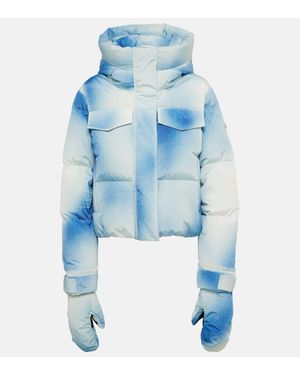 Goldbergh Ciel Blue Printed Ski Jacket