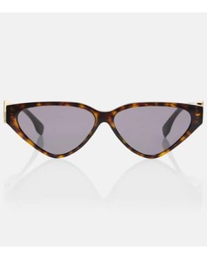 Fendi Ff Diamonds Cat-Eye Sunglasses - Brown