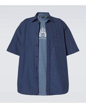 Balenciaga Camicia - Blu