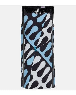 Emilio Pucci Minikleid Leocorno - Blau
