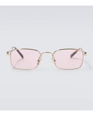 Miu Miu Eckige Sonnenbrille - Pink