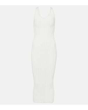 KHAITE Abito Midi Ottilie - Bianco