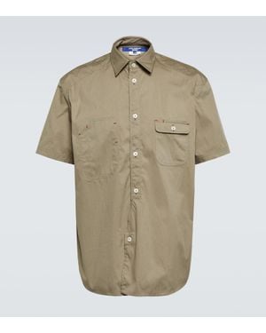 Junya Watanabe Cotton-Blend Poplin Shirt - Natural
