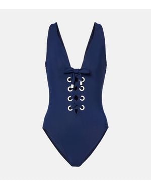 Karla Colletto Lulu Swimsuit - Blue