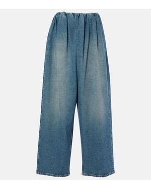 MM6 by Maison Martin Margiela Wide-Leg Jeans - Blue