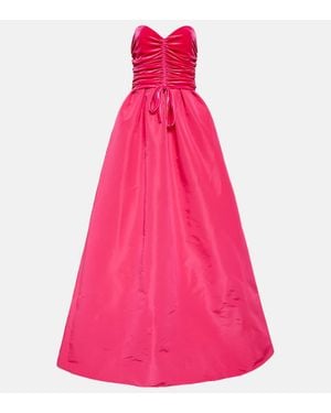 Monique Lhuillier Abito Lungo - Rosa