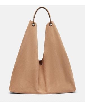 The Row Bolso Al Hombro Bindle Three De Ante - Neutro