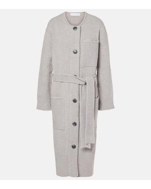 Proenza Schouler Cardigan Envolvente Lenora Label - Gris
