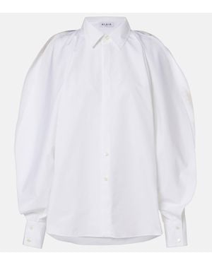 Alaïa Cotton Shirt - White