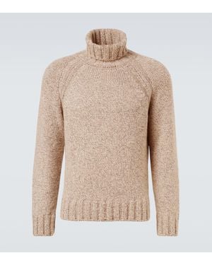 ZEGNA Pullover Aus Kaschmir Und Wolle - Natur