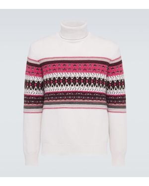 ZEGNA Rollkragenpullover Aus Kaschmir - Rot