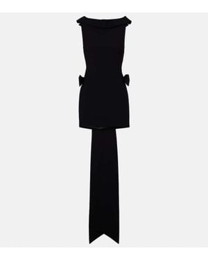 The New Arrivals Ilkyaz Ozel Daphne Crepe Cocktail Dress - Black