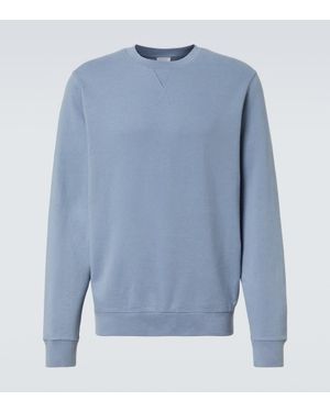 Sunspel Sweatshirt Aus Baumwolle - Blau