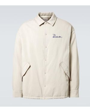 Visvim Daunenjacke Westwood Team Aus Wolle Und Leinen - Natur
