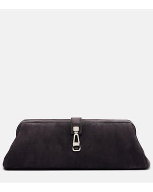 Gabriela Hearst Sac Small En Daim - Noir