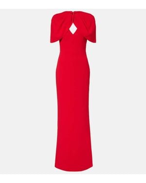 Rebecca Vallance Robe Cameron Aus Crepe - Rot