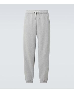 Gucci Web Cotton Jersey Joggers - Grey