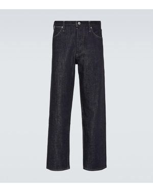 Jil Sander Jeans Regular A Vita Alta - Blu