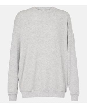 Alo Yoga Soho Sweatshirt - White