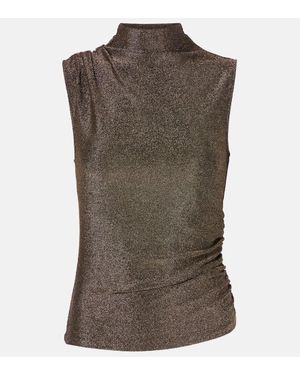 Veronica Beard Top Mylie - Marrone