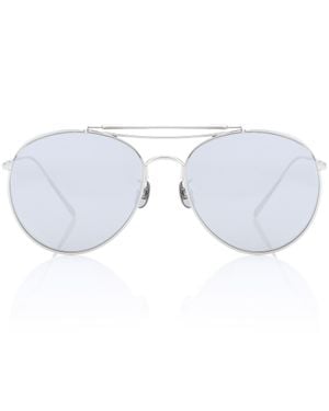 Gentle Monster Big Bully 02 Aviator Sunglasses - Metallic