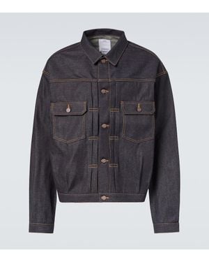Visvim Jeansjacke - Schwarz