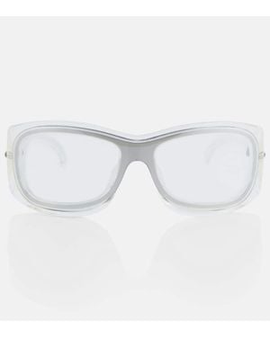 Givenchy Eckige Sonnenbrille G180 - Grau