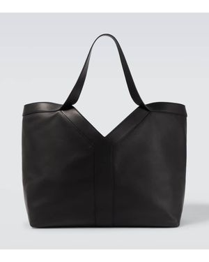 Saint Laurent Tote Bag Y Large Aus Leder - Schwarz