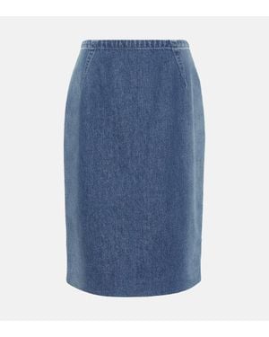 Versace Denim Skirt - Blue