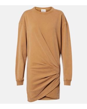 Isabel Marant Pulloverkleid Pipper Aus Baumwolle - Braun