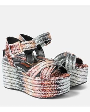 Missoni Sandali Julia Con Decorazioni - Metallizzato