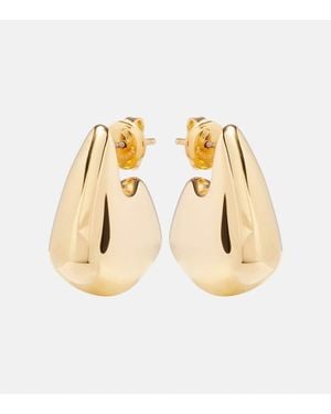 Bottega Veneta Pendientes Drop Small Banados En Oro - Metálico