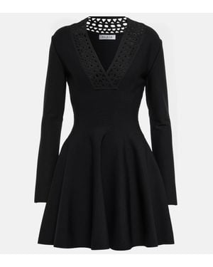 Alaïa Vienne Minidress - Black