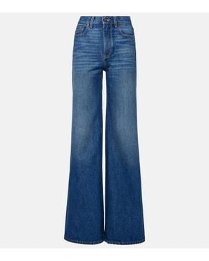 Chloé High-Rise Flared Jeans - Blue