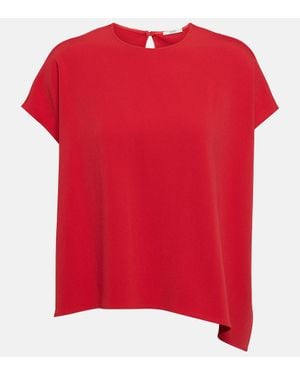 FFORME Top Asymetrique Ethel - Rouge