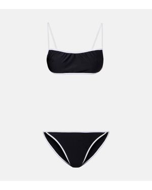 Oséree Bikini A Fascia - Nero
