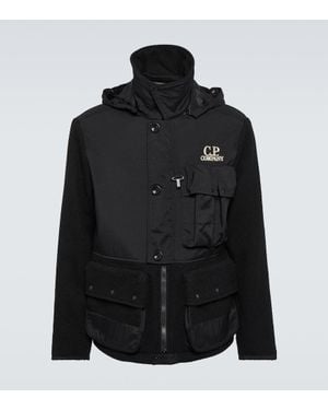 C.P. Company Jacke Aus Wolle - Schwarz