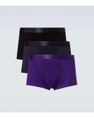 CDLP Set Of 3 Boxer Briefs - Purple