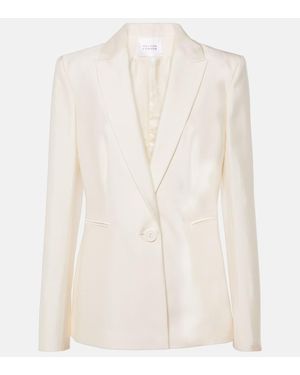 Galvan London Sorrento Blazer - White
