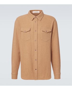 God's True Cashmere Knitted Cashmere Shirt - Natural
