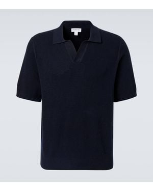 Sunspel Polo - Blu